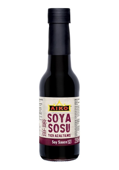 3 Adet Aiko Tuzu Azaltılmış Soya Sosu 250 Ml