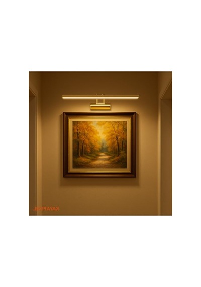 35cm Led Aplik - 3200k Gün Işığı Açık Gri