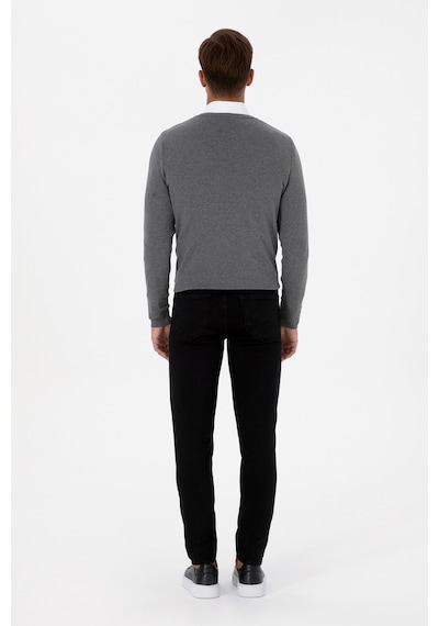 U.S. Polo Assn. Erkek Siyah Slim Fit Jean Pantolon 50307720-DN0027 U.S. Polo Assn. Erkek Siyah Slim Fit Jean Pantolon 50307720-DN0027