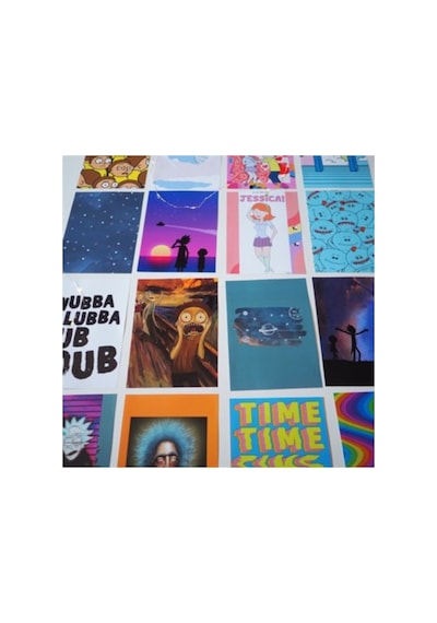 Duvar Kağıdı Poster Seti 9-16 Adet A5 Boyutunda