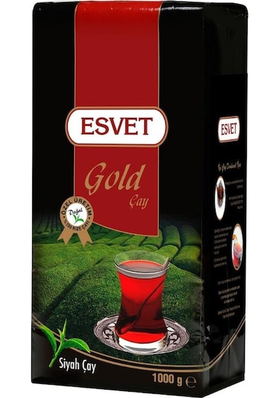 Esvet Gold Siyah Dökme Çay 1 KG