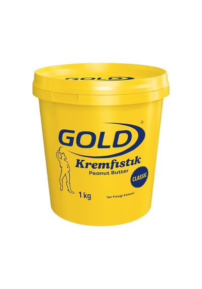 Gold Kremfıstık 1 Kg %81 Yer Fıstıklı Doğal Protein Kaynağı Tarı