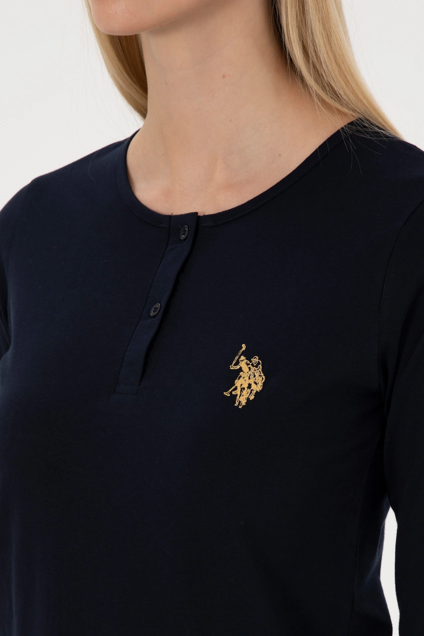 U.s. Polo Assn. Kadın Lacivert Pijama Takım 50318931-vr033 Lacivert
