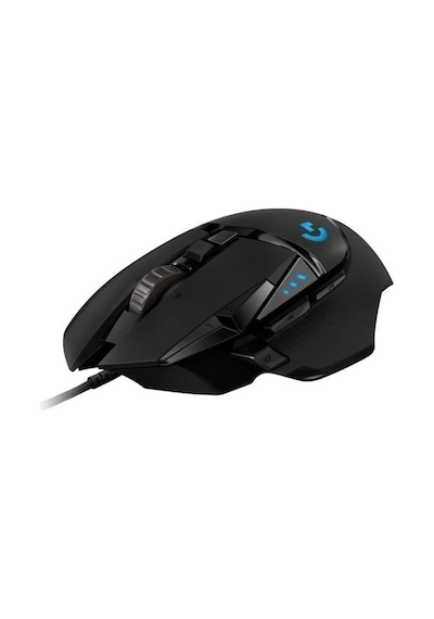 G G502 Hero Kablolu Oyuncu Mouse, Lıghtsync Teknolojisi, 25.600 Dpı, 11 Programlanabilir Tuş, 121 Gr Ağırlık, Siyah