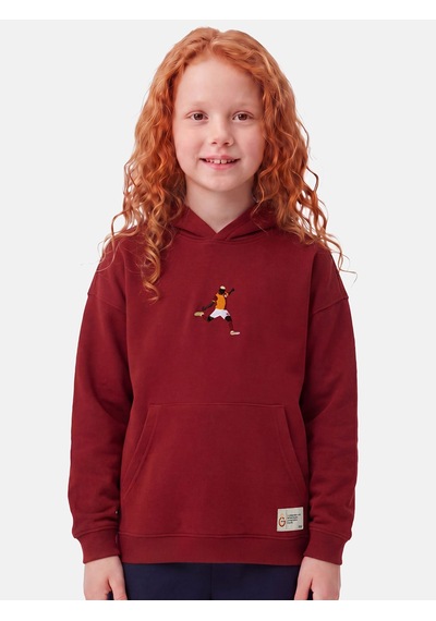 Gsstore Galatasaray & Reflect Studio Çocuk Osimhen Hoodie Rsc2640 Kırmızı