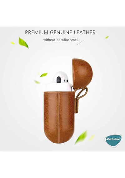 Airpods Pro 2.nesil İçin Kılıf Litchi Texture Siyah Airpods Pro 2. Nesil İle Uyumlu Kılıf - Siyah