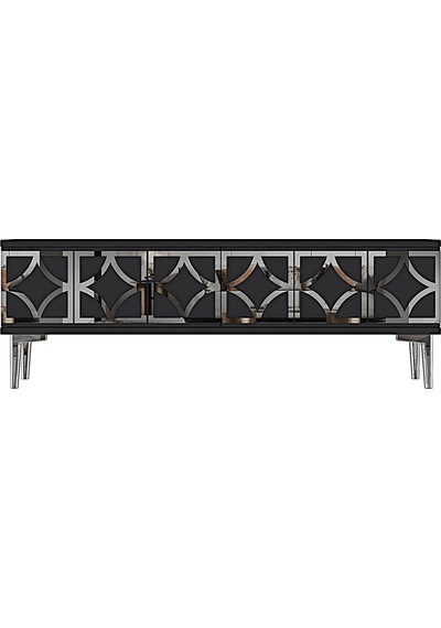 Tsa1237as Lem Tv Sehpası Antrasit-silver 120cm Tsa1237as Lem Tv Sehpası Antrasit-silver 120cm