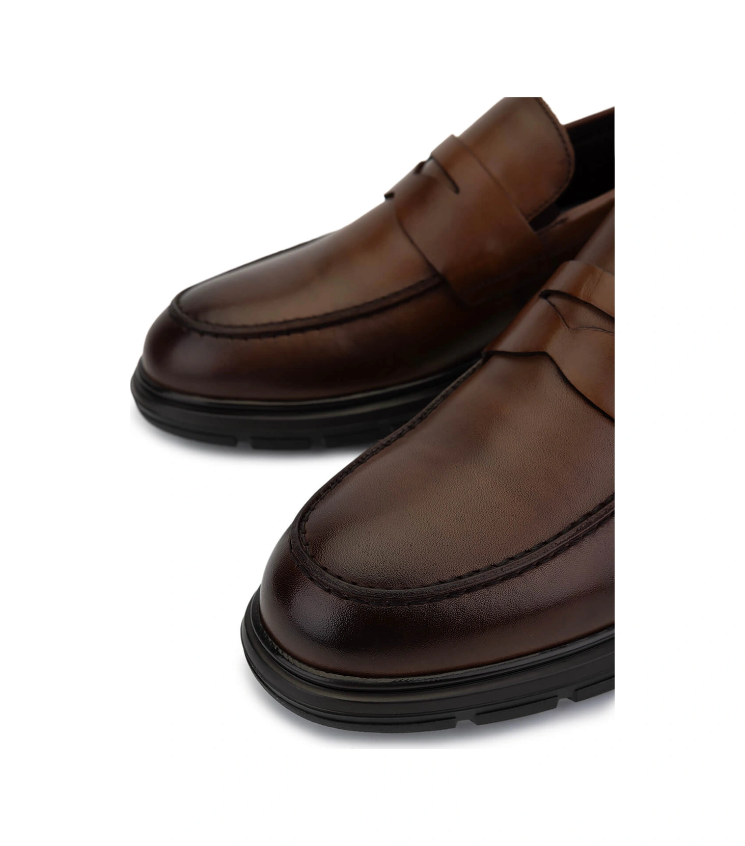 Tamer Tanca Erkek Hakiki Deri Taba Loafer Ayakkabı 298 3110-w2050 Erk Ayk Sk25-26 Taba Slvr Alkl Taba