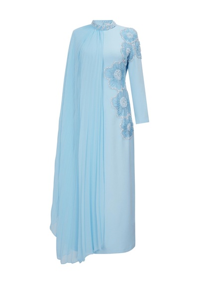 Senna Rosalın Dress Mavi Mavi