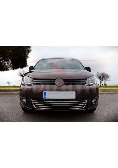 S-Dizayn Vw Caddy Krom Ön Tampon Çıtası Comfortline 5 Prç 2010-20