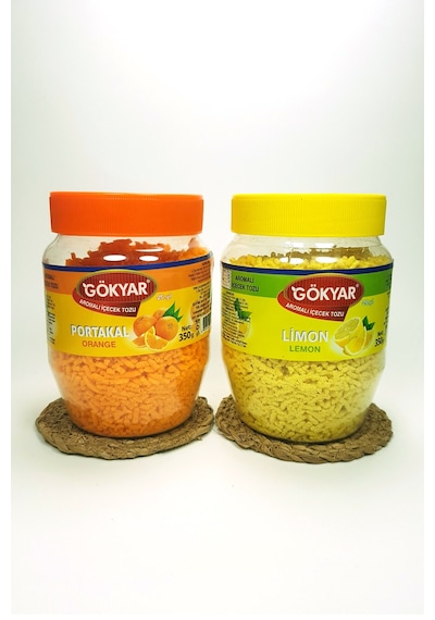 1 Adet Portakal + 1 Adet Limon Aromalı Toz Içecek Oralet 2x350 Gr Diğer