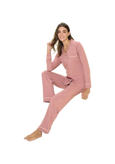 Over Sleep By Poleren Over Sleep 3305 Kadın Uzun Kol Modal Önden Düğmeli Pijama Takım M-l-xl-xxl Gül Kurusu Over Sleep By Poleren Over Sleep 3305 Kadın Uzun Kol Modal Önden Düğmeli Pijama Takım M-l-xl-xxl Gül Kurusu