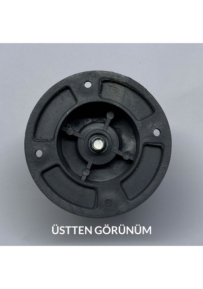 Cateksss 10 Cm Athena Ayak Krom - 6 Lı Paket