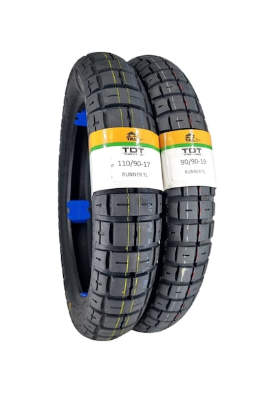 110/90-17 Ve 90/90-19 Tubeless - Dubleks Runner Lastik Takımı