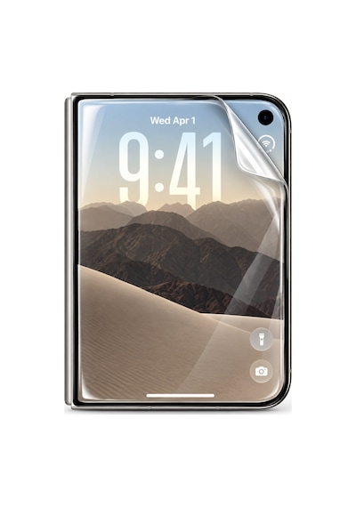 İphone Duo Uyumlu Ön Arka Tam Kaplama Body Ultra Şeffaf Nano Jelatin Ekran Koruyucu