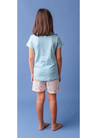 Zeyland Kız Çocuk Pijama Takımı - Zeyland - Mavi - 5 Yaş - 211z-mavi-5 Yaş