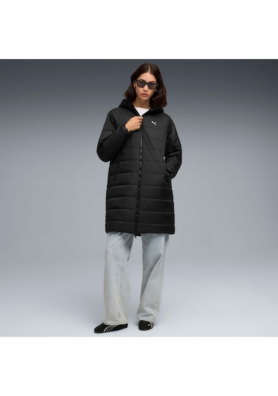 Puma Essentıals Kadın Kapüşonlu Parka 685232 01 Siyah