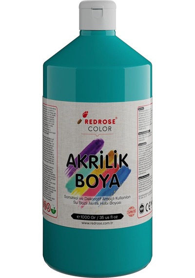 Turkuaz Akrilik Boya 1000 Gr