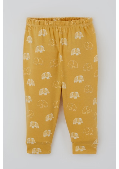 Breeze Erkek Bebek Pijama Takımı Sevimli Bebek Fil Desenli Önden Çıtçıtlı 4 Ay - 1 Yaş , Hardal Sarı Breeze Erkek Bebek Pijama Takımı Sevimli Bebek Fil Desenli Önden Çıtçıtlı 4 Ay - 1 Yaş , Hardal Sarı