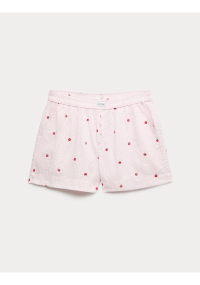 Marks & Spencer Desenli Pijama Altı T37003512S Pembe Mix
