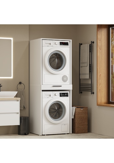 Aqua Bagno Urban Smartbox Çamaşır Ve Kurutma Makinesi Dolabı -çekmeceli-2 Parça-beyaz Abs.50.01.01.01 Aqua Bagno Urban Smartbox Çamaşır Ve Kurutma Makinesi Dolabı -çekmeceli-2 Parça-beyaz Abs.50.01.01.01