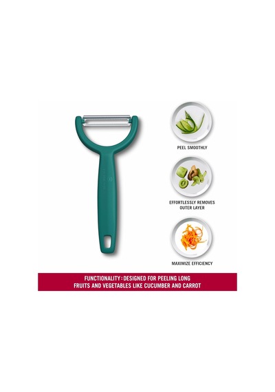 Victorinox 6.0963.4 Ypso Tırtıklı Kenar Çift Taraf Yeşil Soyacak Genel