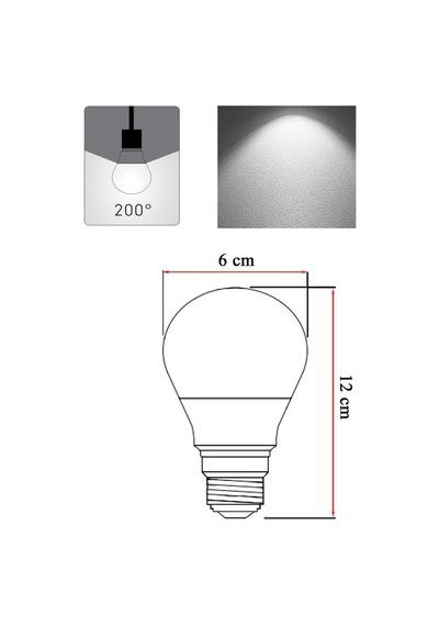 Panasonic 10,5w 75w Dim Led Ampul 6500k- Beyaz Işık E27 Işığı Kısılabilen Lamba