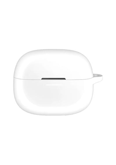 Xiaomi Redmi Buds 6 Pro İle Uyumlu Kancalı Silikon Renkli Kılıf Beyaz