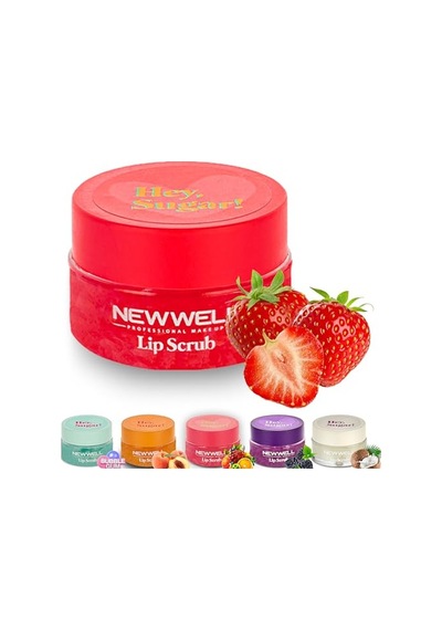 New Well Hey Sugar Çilek Aromalı Dudak Peelingi 20gr