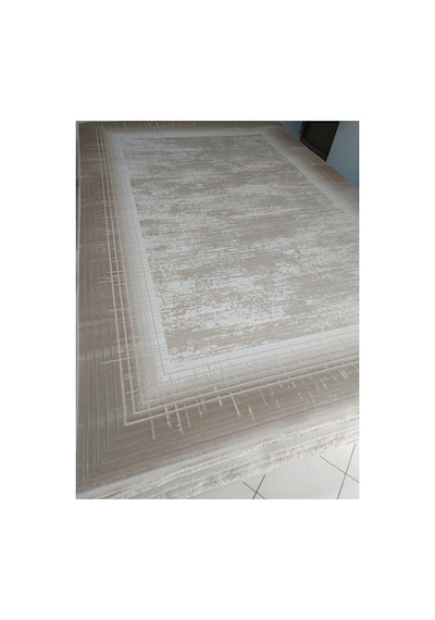 Soneva Serisi Sık Akrilik İplik Dokuma 200 X 300 6m2 Dokuma Halı Bej/bej
