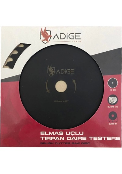 Adige 255 MM x 40t 500 G Elmas Uçlu Daire Testere