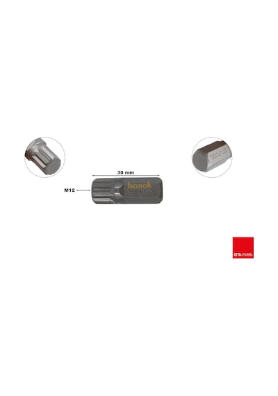 Ceta Form H10 Xzn M12 X 30 Mm Bits Uç Cb/3012g