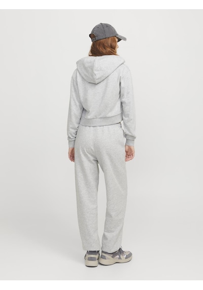 Jack & Jones Kadın Logo Baskılı Fermuarlı Sweatshirt - Alfa - 12258450 Light Grey Melange Açık Gri Melanj Jack & Jones Kadın Logo Baskılı Fermuarlı Sweatshirt - Alfa - 12258450 Light Grey Melange Açık Gri Melanj