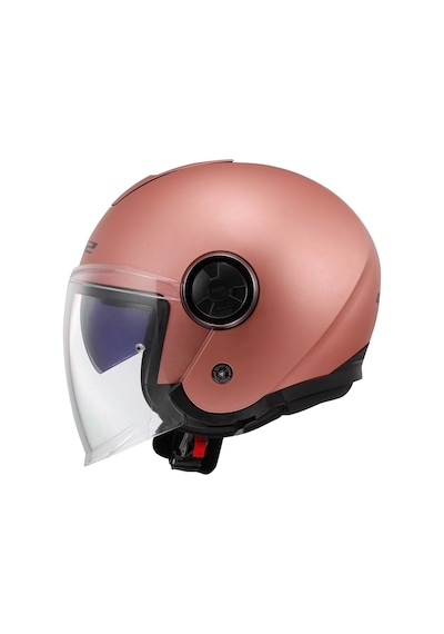 Ls2 Classy Güneş Vizörlü Kask Mat Gold Pembe