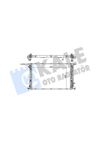 Audi A5 Motor Radyatoru 2.0 Tfsi 2009-2013 Caeb Cdnc Cpma Kale 367700