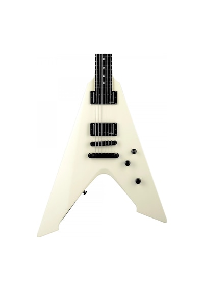Esp Ltd Lvultureow James Hetfield Vulture Olympic White Beyaz V Kasa Hetfield İmzalı