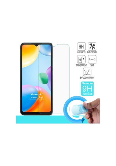 Microsonic Xiaomi Redmi 10c Nano Glass Cam Ekran Koruyucu