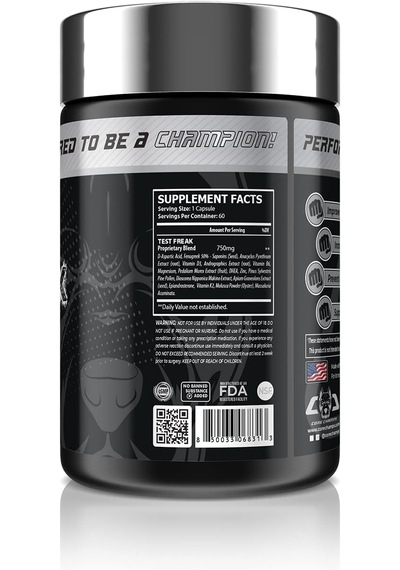 Core Champs Core Series Test Freak Booster Daa Aspartic Acid Tribulus 60 Caps