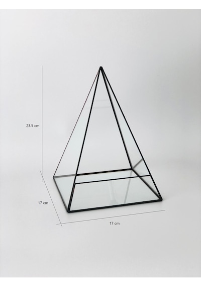Dekoratif Cam Fanus. Teraryum Cam Fanus. Geometrik Cam Fanus. (486781628)