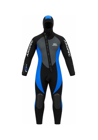 Aropec 5mm Aquasports Seal-tex Bay Dalış Elbisesi Mavi-siyah