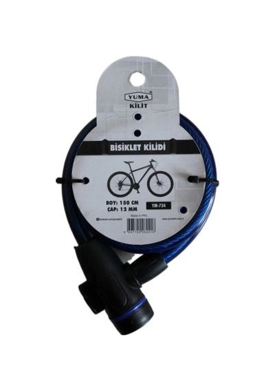 Kapı Kilidi Yuma Ym- 734 150cm Mavi Bisiklet Diğer