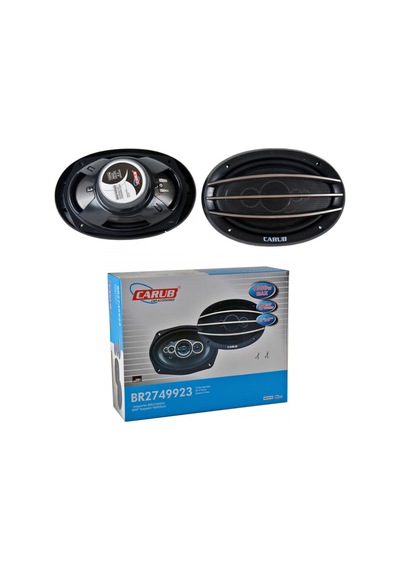 Carub Oval Hoparlör Kapaklı 16x22cm 6x9" 1000w 5 Çıkışlı 2li Set 1 Adet
