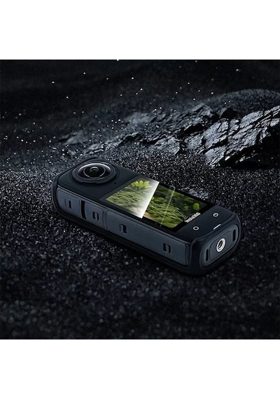 Insta360 X4 Aksiyon Kamera Uyumlu 4 Adet Şeffaf Ekran Koruyucu Nano Jelatin