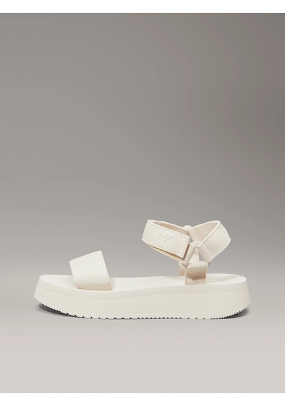 Calvin Klein Sandal Velcro Webbıng Mg Çok Renkli