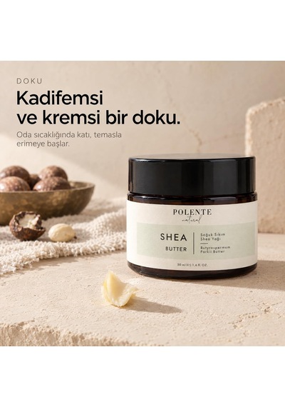 Shea Butter - Soğuk Sıkım 50 Ml