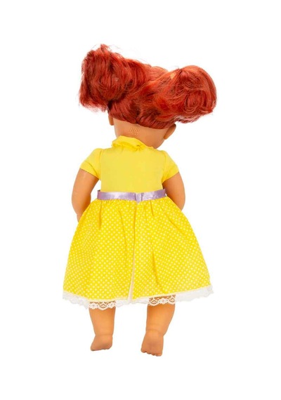 Hug Me Yumuşak Gövdeli Et Bebek 40 Cm Elbiseli Sarı