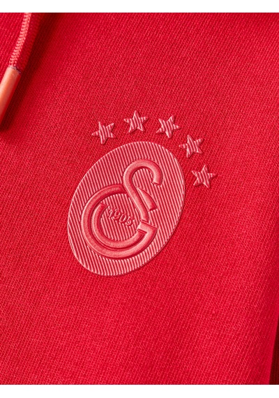 Gsstore Galatasaray Çocuk Zip Hoodie C252078 Kırmızı