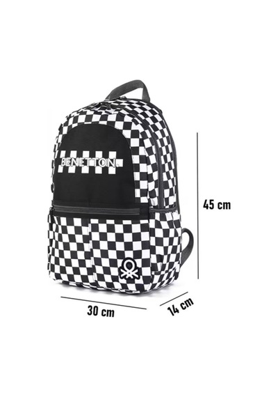 Unıted Colors Of Benetton Erkek Çocuk Sırt Çanta Bnt-03780 Siyah