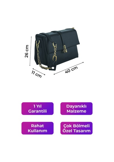Kriste Bell Kadın Çanta Siyah 26542 Siyah