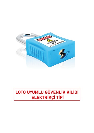 202 Elektrikçi Kilidi Yalıtımlı Güvenlik Kilidi Loto Uyumlu